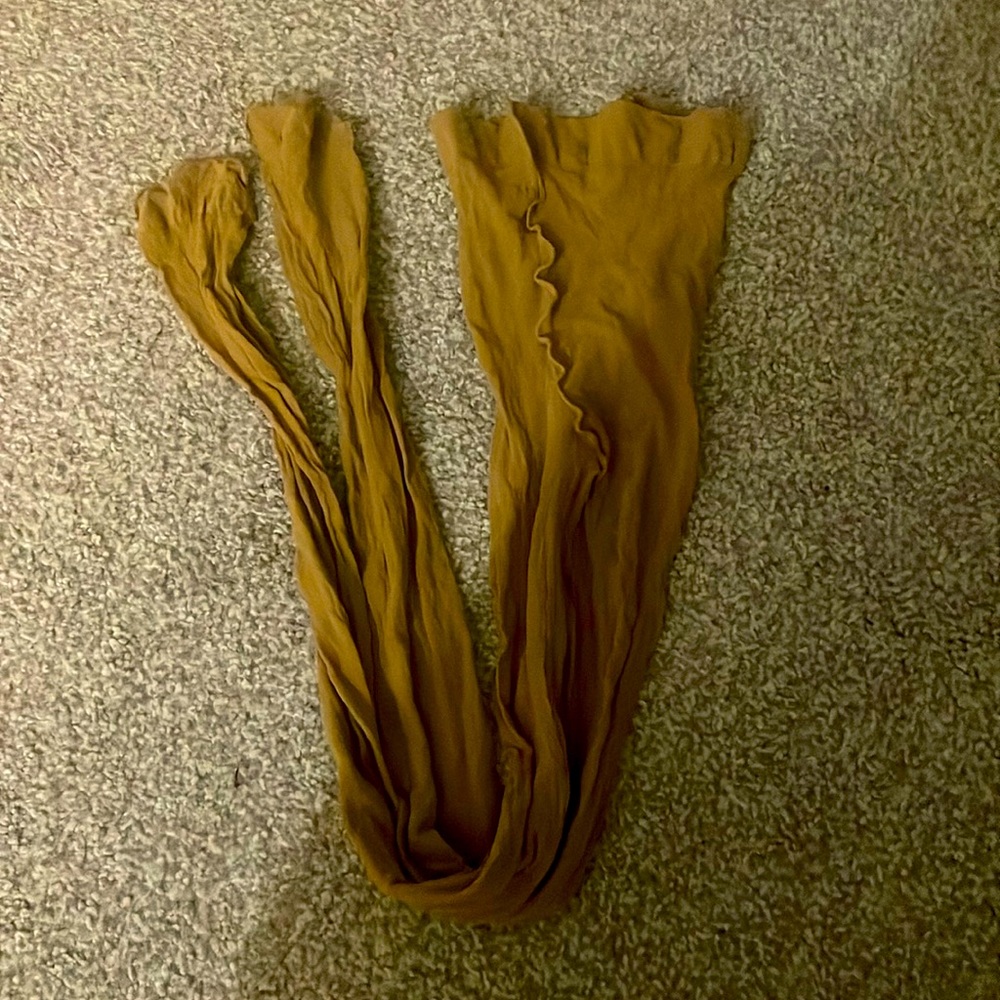 Tan pantyhose